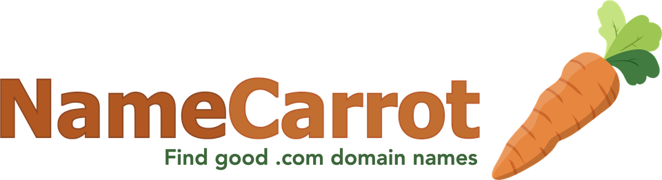 NameCarrot - Find great available .com domains